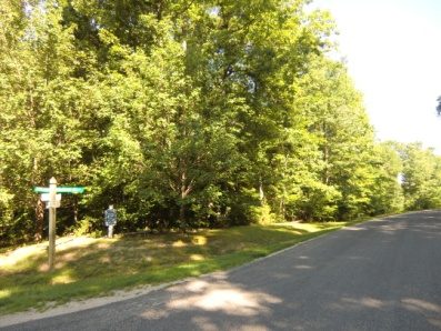 Reservoir edge and natural shoreline